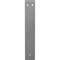 Ekena Millwork Bulwark Steel Bracket, Hammered Gray 2"W x 12"D x 12"H BKTM02X12X12BUHGY - alternate 2